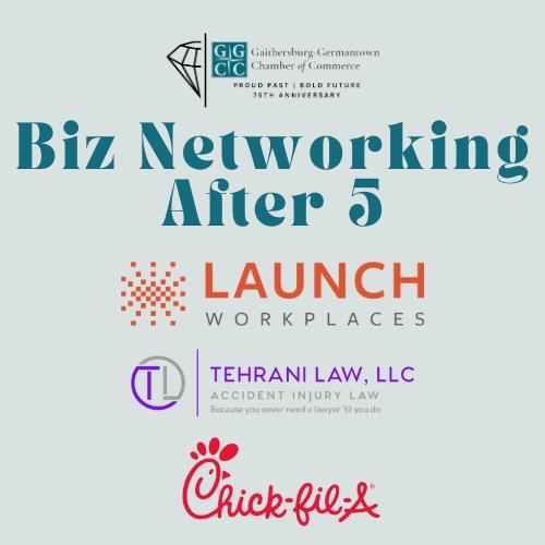 Biz Networking After 5: Launch Workplaces & Tehrani Law LLC