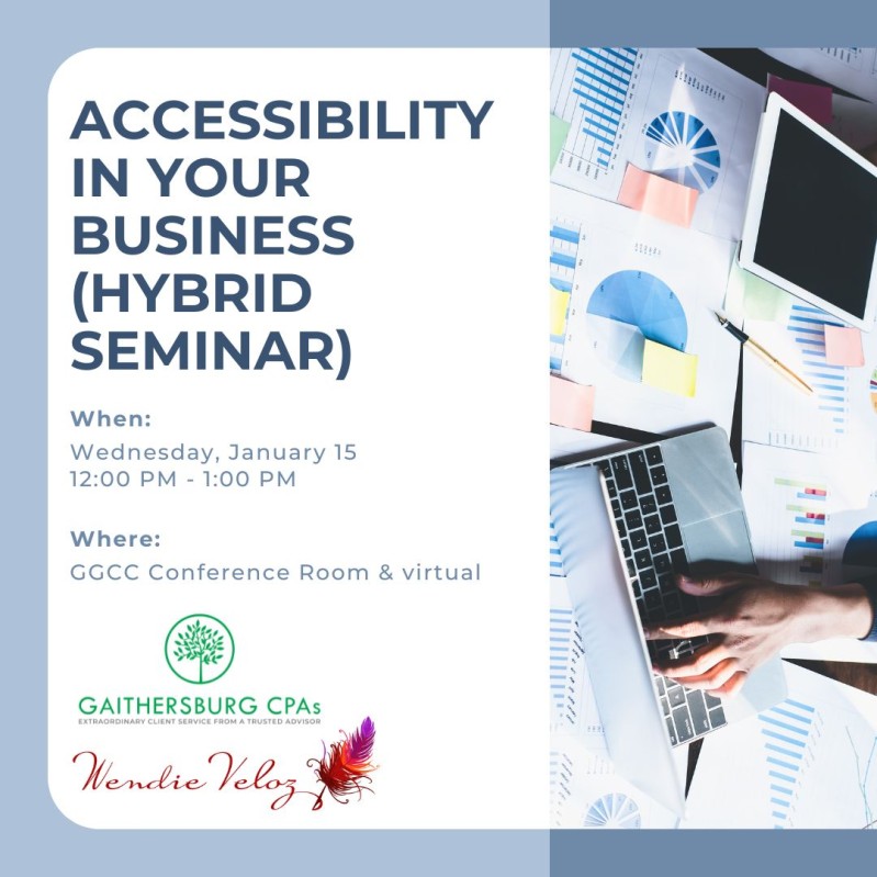 Accessibility in your business (Hybrid Seminar)