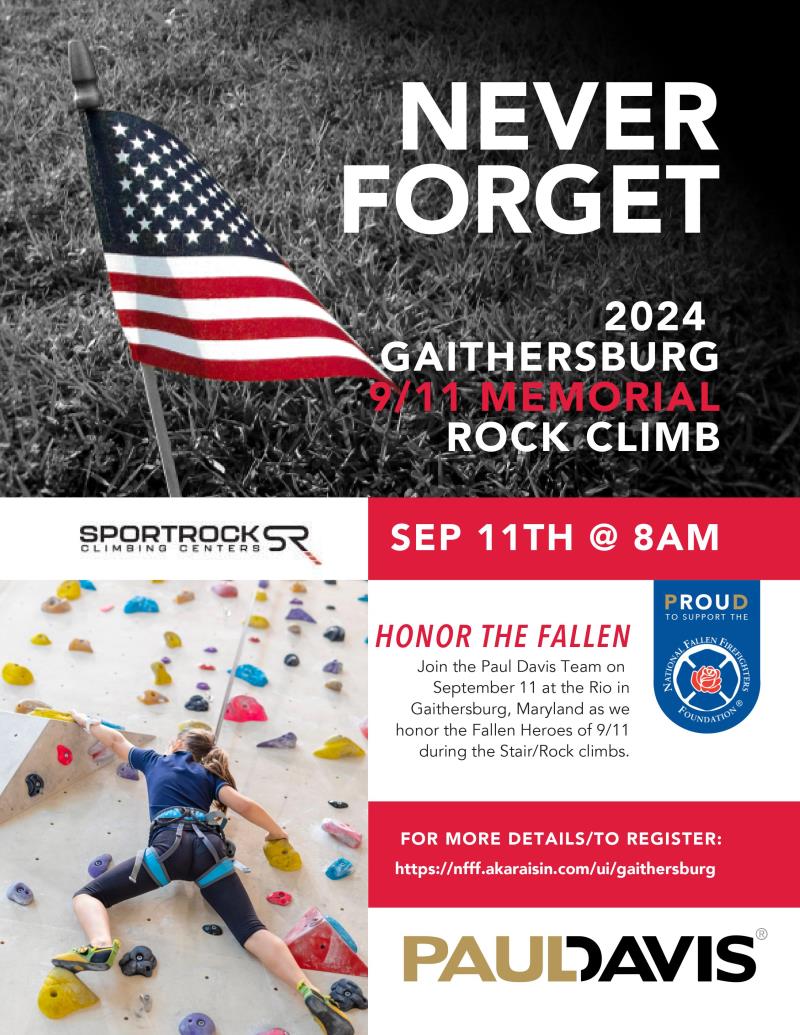 Support Our Heroes: 9/11 Memorial Stair Climb