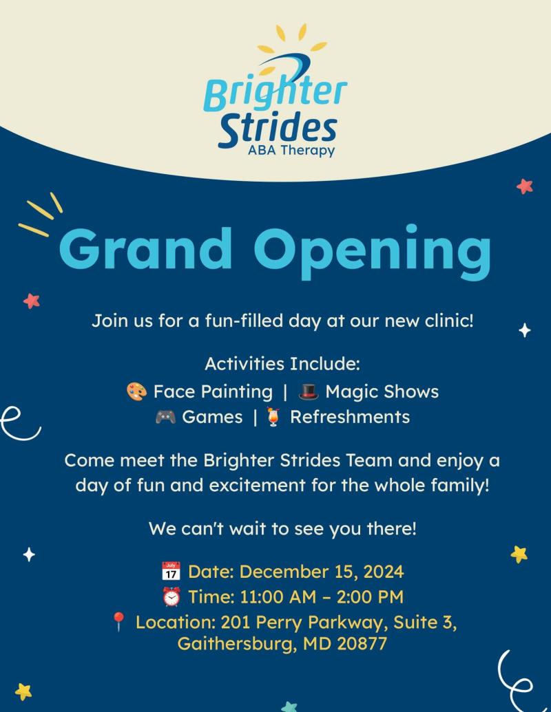 Brighter Strides Grand Opening