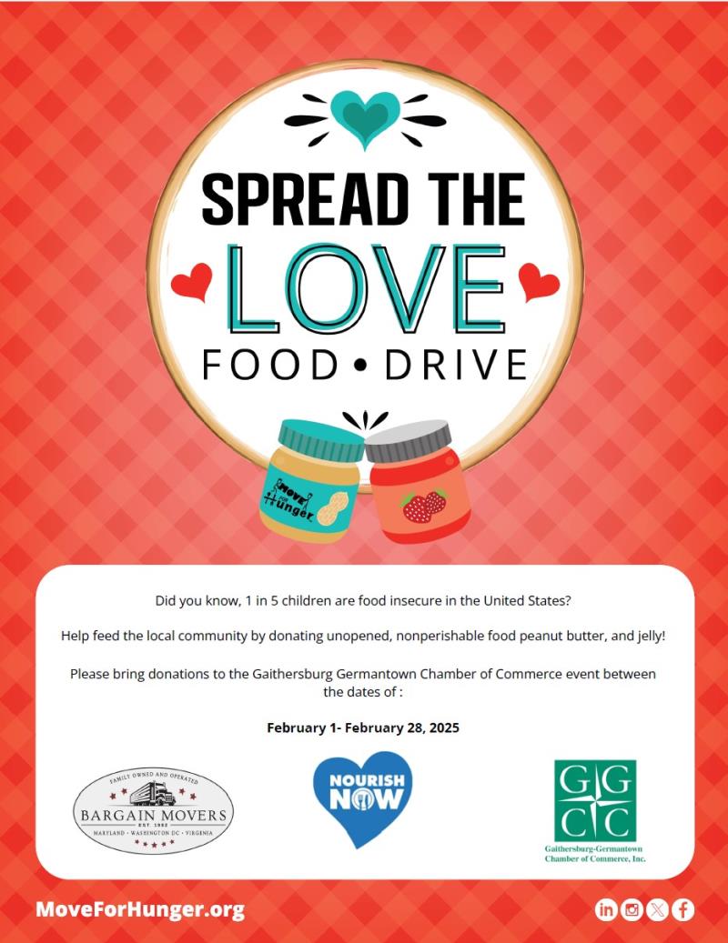 Spread the Love Food Drive - all February long!