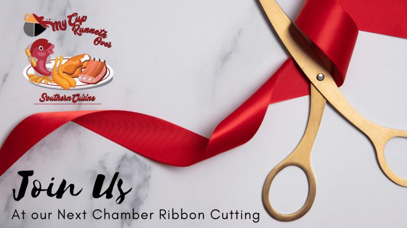 Ribbon Cutting: My Cup Runneth Over