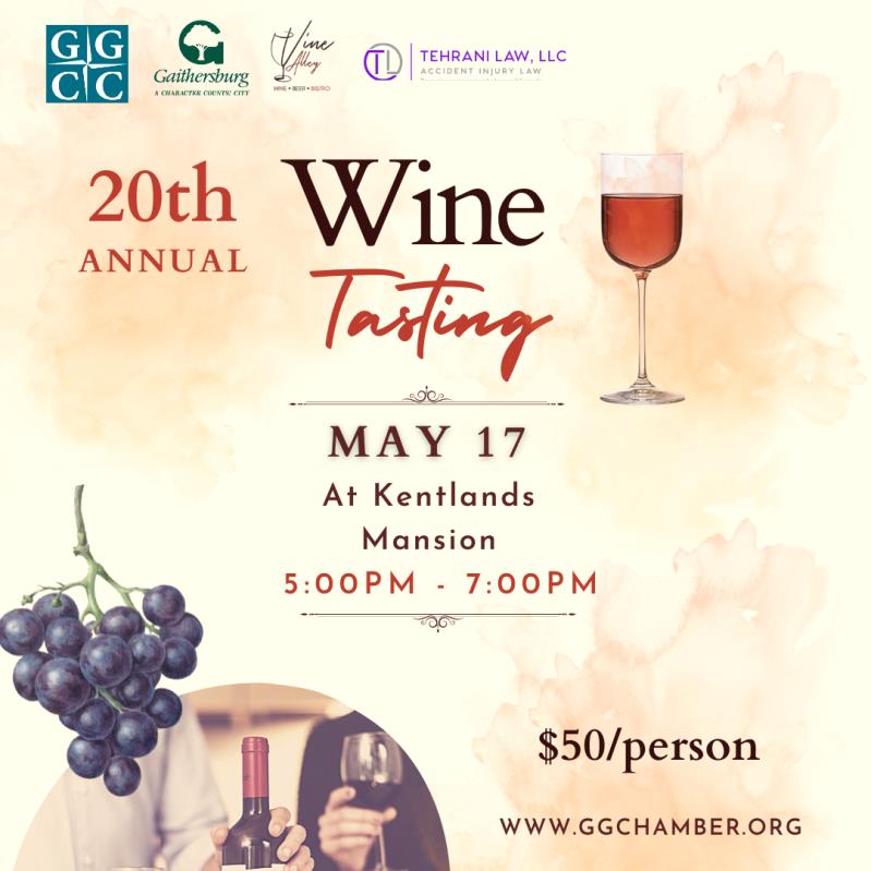 20th Annual Wine Tasting with GGCC
