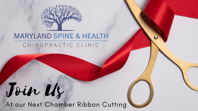 Ribbon Cutting: Maryland Spine and Health Chiropractic