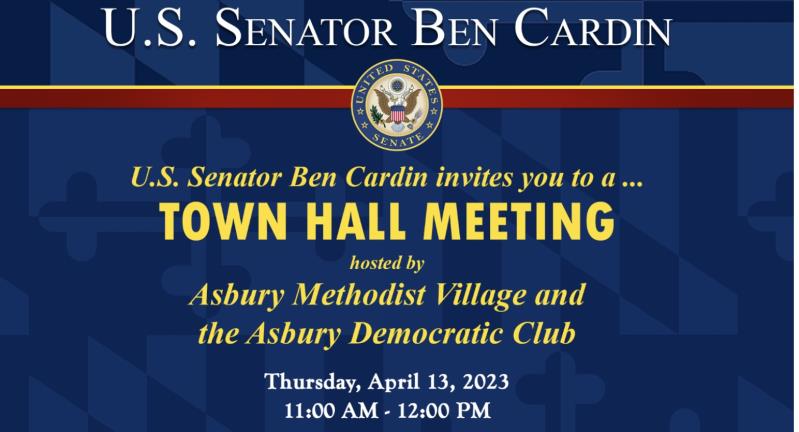 Asbury Methodist Village hosts Senator Ben Cardin