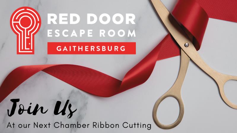 Ribbon Cutting: Red Door Escape Room