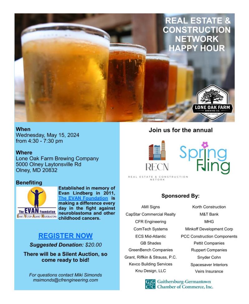 RECN Direct Connect's Spring Fling Happy Hour