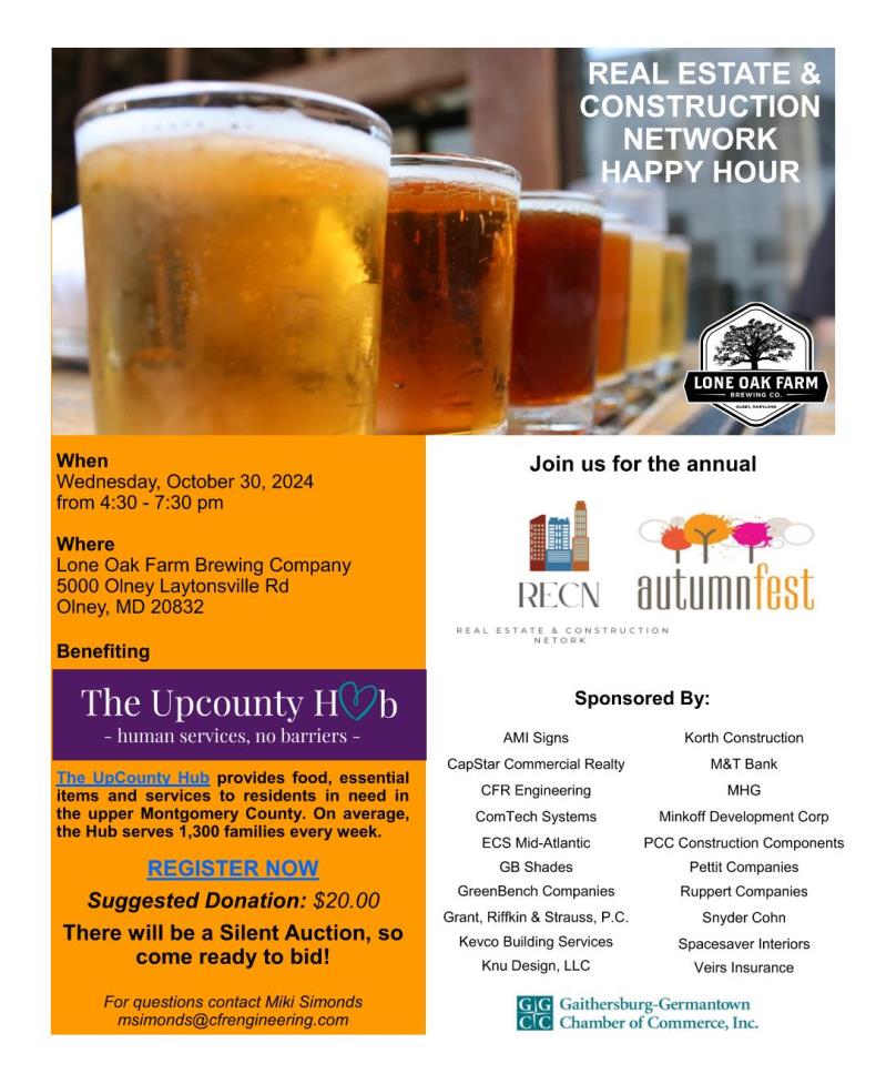 RECN Direct Connect's Autumn Fest Happy Hour