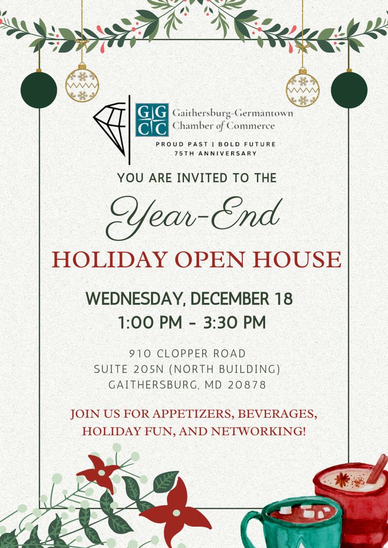 GGCC Year-End Holiday Open House